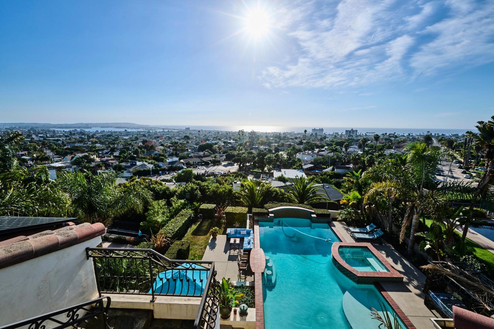 360 Degree Ocean & City Views With Pool, Spa, Close To The Beach! Pets Ok San Diego Esterno foto