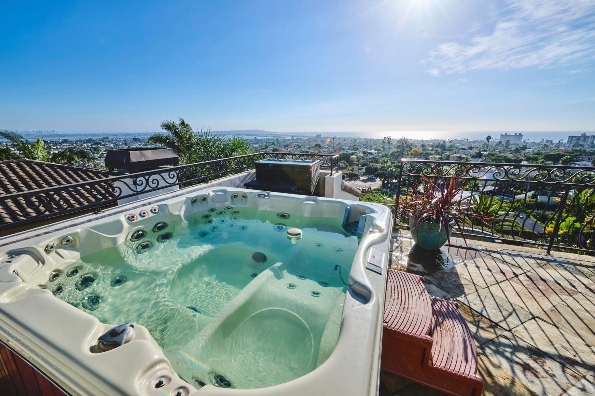 360 Degree Ocean & City Views With Pool, Spa, Close To The Beach! Pets Ok San Diego Esterno foto